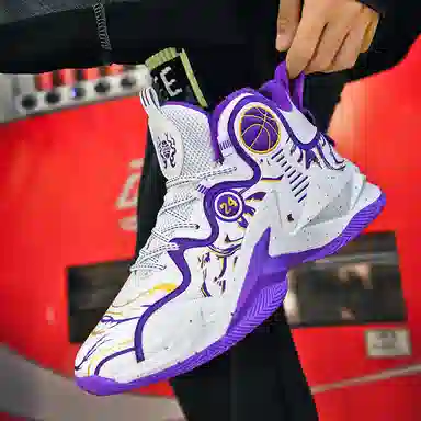 WAVECREST High-Top Basketball Shoes