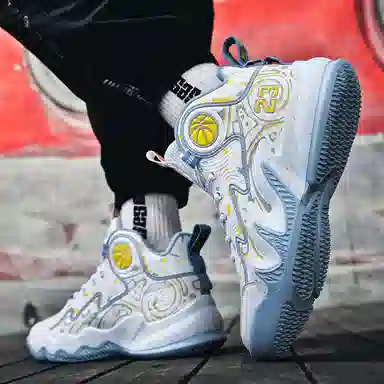 WAVECREST High-Top Basketball Shoes