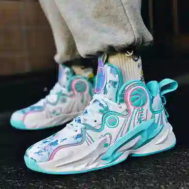 WAVECREST High-Top Basketball Shoes