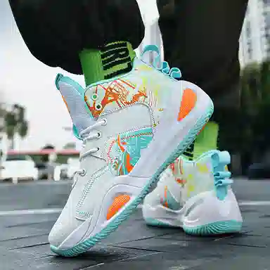 WAVECREST High-Top Basketball Shoes