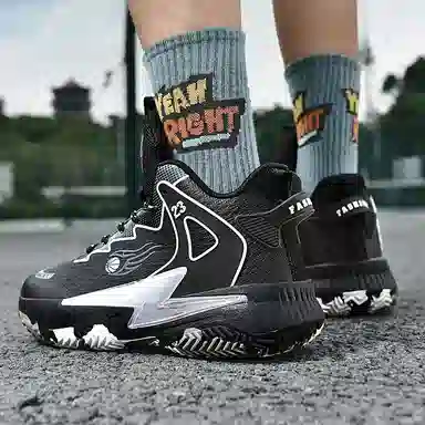 WAVECREST High-Top Basketball Shoes