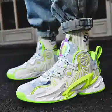 WAVECREST High-Top Basketball Shoes