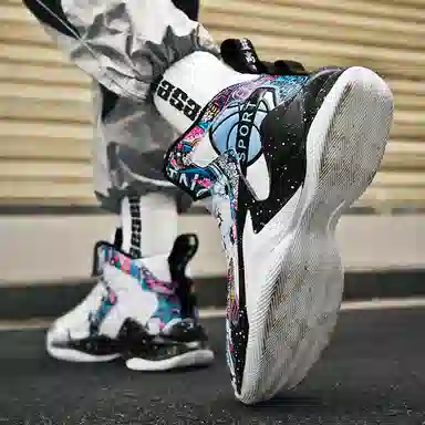 WAVECREST High-Top Basketball Shoes