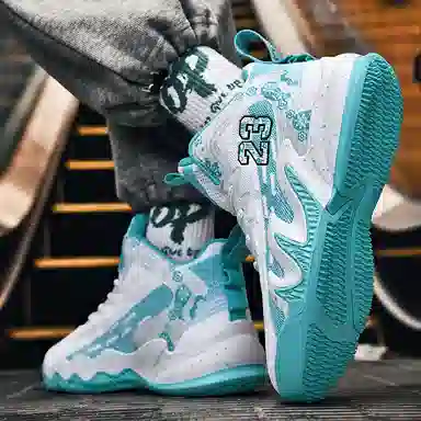 WAVECREST High-Top Basketball Shoes