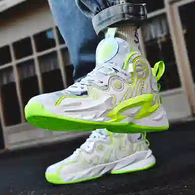 WAVECREST High-Top Basketball Shoes