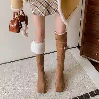 JIUXINGDAO Over-the-Knee Boots