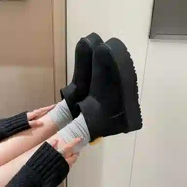 保暖 通勤必备时尚舒适百搭 短筒 雪地靴 女款