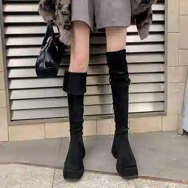 JIUXINGDAO Over-the-Knee Boots