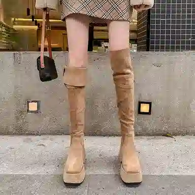 JIUXINGDAO Over-the-Knee Boots