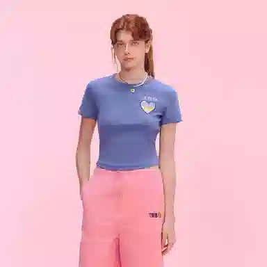 Teenie Weenie smiley T