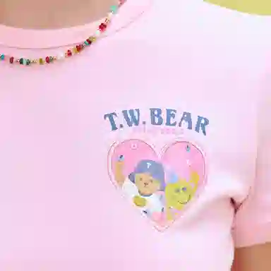 Teenie Weenie smiley T