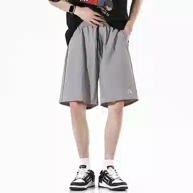 顶峰保罗 无性别主义多巴胺薄款五分裤潮牌速干宽松户外透气亲肤松紧腰抽绳时尚百搭休闲短裤 男女同款