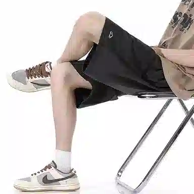 顶峰保罗 无性别主义多巴胺薄款五分裤潮牌速干宽松户外透气亲肤松紧腰抽绳时尚百搭休闲短裤 男女同款