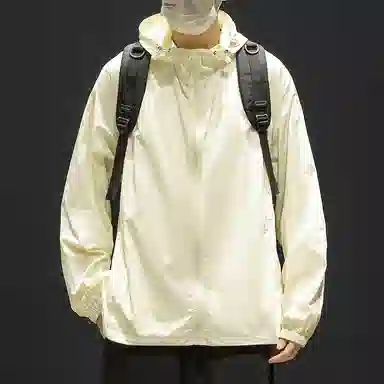 顶峰保罗 无性别主义冰丝防紫外线连帽夹克外套轻薄透气皮肤衣户外运动登山钓鱼防晒服 男女同款