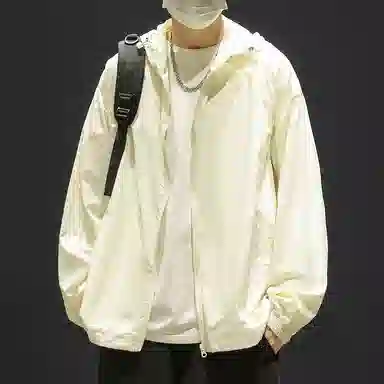 顶峰保罗 无性别主义冰丝防紫外线连帽夹克外套轻薄透气皮肤衣户外运动登山钓鱼防晒服 男女同款