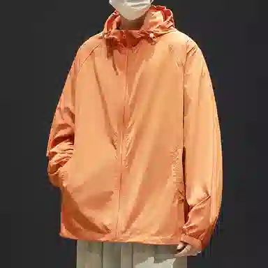 顶峰保罗 无性别主义冰丝防紫外线连帽夹克外套轻薄透气皮肤衣户外运动登山钓鱼防晒服 男女同款