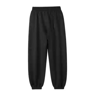 顶峰保罗 美式潮牌字母宽松运动加绒裤子无性别主义高级感秋季穿搭显高显瘦潮流百搭休闲裤 男女同款