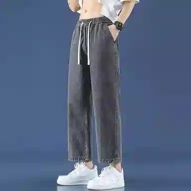 布客行 多风格融合垂坠感显高显瘦直筒长裤牛仔裤 男女同款