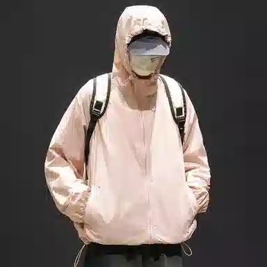 顶峰保罗 无性别主义冰丝防紫外线连帽夹克外套轻薄透气皮肤衣户外运动登山钓鱼防晒服 男女同款