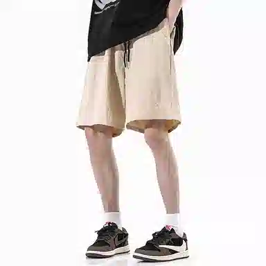 顶峰保罗 无性别主义多巴胺薄款五分裤潮牌速干宽松户外透气亲肤松紧腰抽绳时尚百搭休闲短裤 男女同款