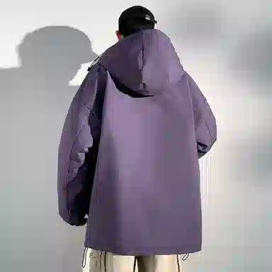 顶峰保罗 山系户外机能运动登山连帽工装长袖棉衣无性别主义潮牌休闲直筒上衣加厚多口袋宽松百搭舒适保暖耐磨棉服 男女同款