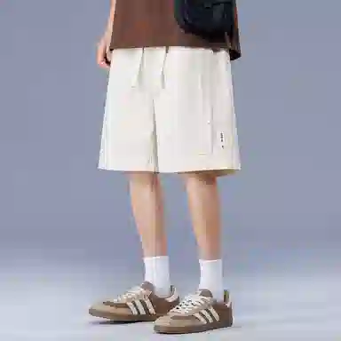 顶峰保罗 潮流痞帅五分工装跑步篮球沙滩裤无性别主义中裤宽松大码运动时尚百搭设计感休闲短裤 男女同款