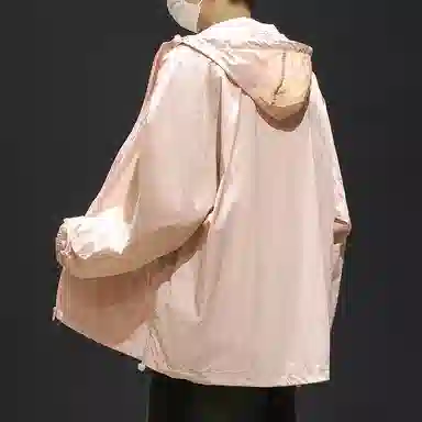 顶峰保罗 无性别主义冰丝防紫外线连帽夹克外套轻薄透气皮肤衣户外运动登山钓鱼防晒服 男女同款