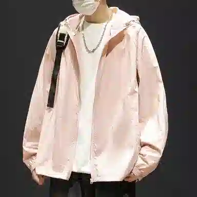 顶峰保罗 无性别主义冰丝防紫外线连帽夹克外套轻薄透气皮肤衣户外运动登山钓鱼防晒服 男女同款