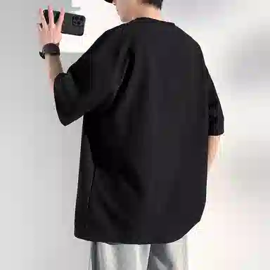 Dingfeng Paul Ice Silk V-Neck Tee