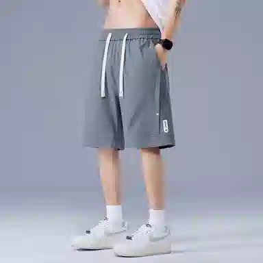 顶峰保罗 潮流痞帅五分工装跑步篮球沙滩裤无性别主义中裤宽松大码运动时尚百搭设计感休闲短裤 男女同款