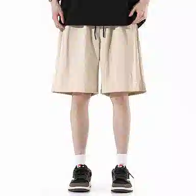 顶峰保罗 无性别主义多巴胺薄款五分裤潮牌速干宽松户外透气亲肤松紧腰抽绳时尚百搭休闲短裤 男女同款