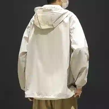 顶峰保罗 无性别主义冰丝防紫外线连帽夹克外套轻薄透气皮肤衣户外运动登山钓鱼防晒服 男女同款