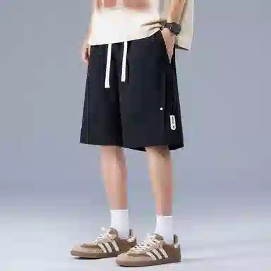顶峰保罗 潮流痞帅五分工装跑步篮球沙滩裤无性别主义中裤宽松大码运动时尚百搭设计感休闲短裤 男女同款