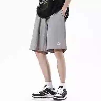 顶峰保罗 无性别主义多巴胺薄款五分裤潮牌速干宽松户外透气亲肤松紧腰抽绳时尚百搭休闲短裤 男女同款