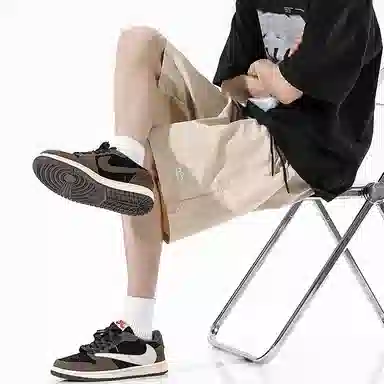 顶峰保罗 无性别主义多巴胺薄款五分裤潮牌速干宽松户外透气亲肤松紧腰抽绳时尚百搭休闲短裤 男女同款