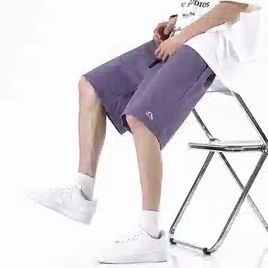 顶峰保罗 无性别主义多巴胺薄款五分裤潮牌速干宽松户外透气亲肤松紧腰抽绳时尚百搭休闲短裤 男女同款