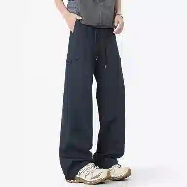 顶峰保罗 美式工装裤直筒阔腿裤多口袋机能速干凉感亲肤透气休闲裤 男女同款