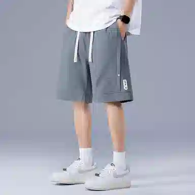 顶峰保罗 潮流痞帅五分工装跑步篮球沙滩裤无性别主义中裤宽松大码运动时尚百搭设计感休闲短裤 男女同款