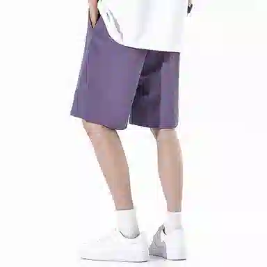 顶峰保罗 无性别主义多巴胺薄款五分裤潮牌速干宽松户外透气亲肤松紧腰抽绳时尚百搭休闲短裤 男女同款