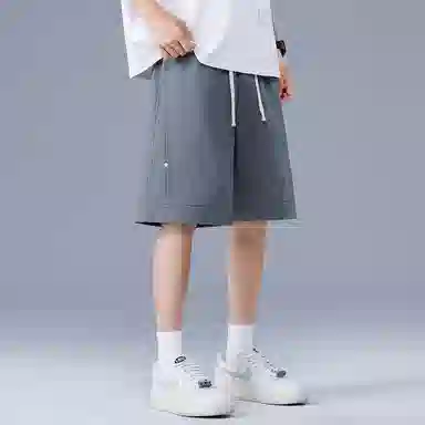 顶峰保罗 潮流痞帅五分工装跑步篮球沙滩裤无性别主义中裤宽松大码运动时尚百搭设计感休闲短裤 男女同款