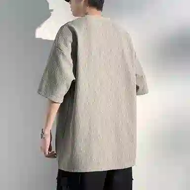 Dingfeng Paul Ice Silk V-Neck Tee