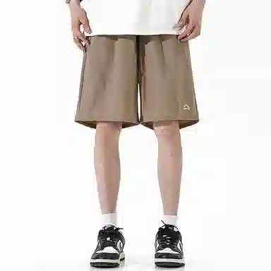 顶峰保罗 无性别主义多巴胺薄款五分裤潮牌速干宽松户外透气亲肤松紧腰抽绳时尚百搭休闲短裤 男女同款