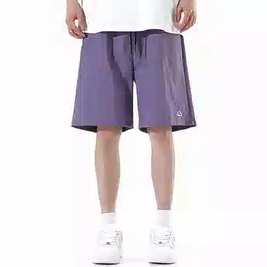 顶峰保罗 无性别主义多巴胺薄款五分裤潮牌速干宽松户外透气亲肤松紧腰抽绳时尚百搭休闲短裤 男女同款