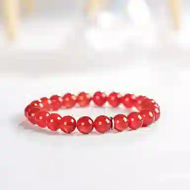 石头记 一往情深 转运珠 玛瑙 玉石手串 男女同款情侣款