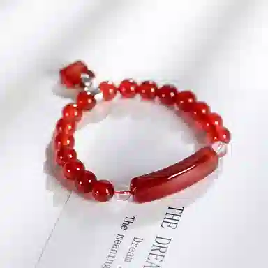 石头记 一往情深 玛瑙 手串 女款