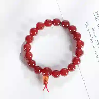 石头记 一往情深系列 好运  小葫芦尾巴 玛瑙 手串 男女同款情侣款