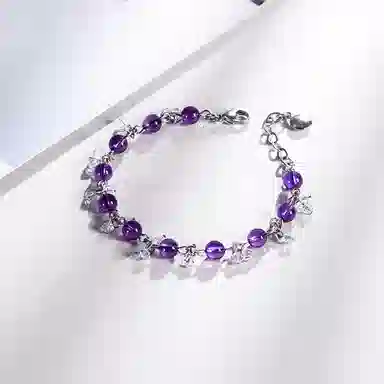 石头记 魅力放送系列 小众设计 浪漫圆珠 精钢 手链 女款