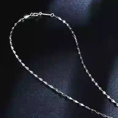 石头记 海洋之恋系列 轻奢高贵典雅锁骨链 玉髓 玉石项链 女款