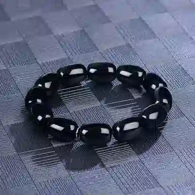 石头记 福星高照 新国潮 招财转运 玛瑙 玉石手串 男款