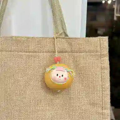 玄唐 可爱文玩雕刻萌娃卡通手机链盘玩饰品包包吊坠#好运 葫芦 挂件 男女同款情侣款